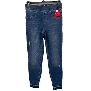 NWT Spanx Distressed Ankle Skinny Jeans | Medium Wash Size SMALL PETITE SP